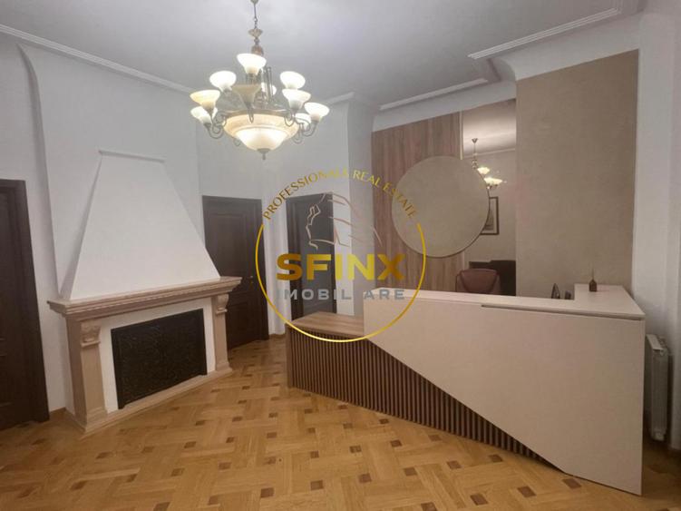 Dorobanti Capitale, parter de vila interbelica, curte proprie 300mp