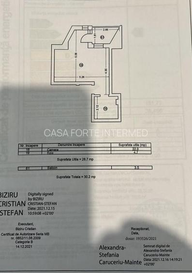 Studio Mamaia Building Stefan  Azimuth - 78000 euro - 16