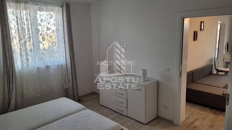 Apartament cu 3 camere, mobilat, cu gradina, in vatra satului Giroc - 7
