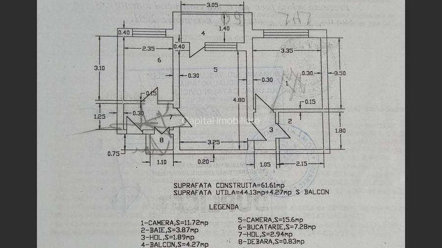 Comision 0! De vanzare apartament renovat cu 2 camere - 5