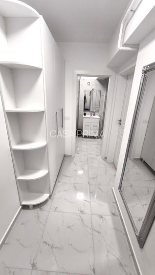 Apartament 1 camera mobilat, etaj 1, bloc NOU, statie autobuz CUG - VA - 8