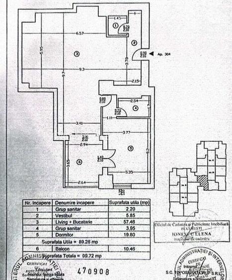 Apartament 2 camere | 100mp | 2 bai | Upground | Metrou Pipera - 1