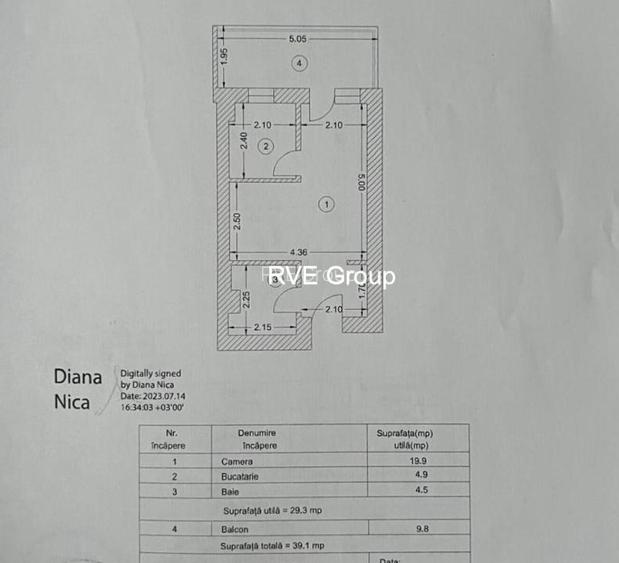 HILS Brauner (40 mp, parcare pret separarat) - 7 min metrou N. Teclu - 8