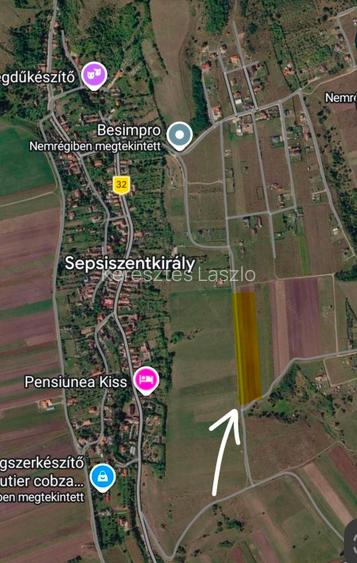 Parcele intravilan (590mp) cu PUZ, Panoramă frumoasă, 5 km de la Sfântu Gheorghe - 3