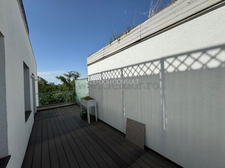 Aviatorilor - penthouse cu 5 camere de inchiriat, terasa 134mp - 6