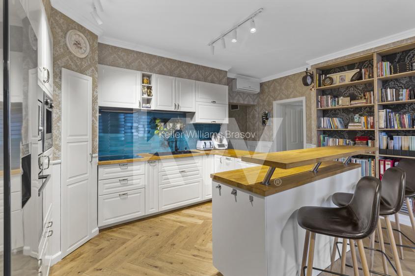 Apartament unic in centrul Brasovului | 142 mp | Terasă cu vedere spre Tâmpa | - 6