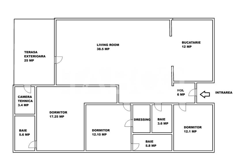 Casa individuala pe un singur nivel - zona linistita si retrasa - 1
