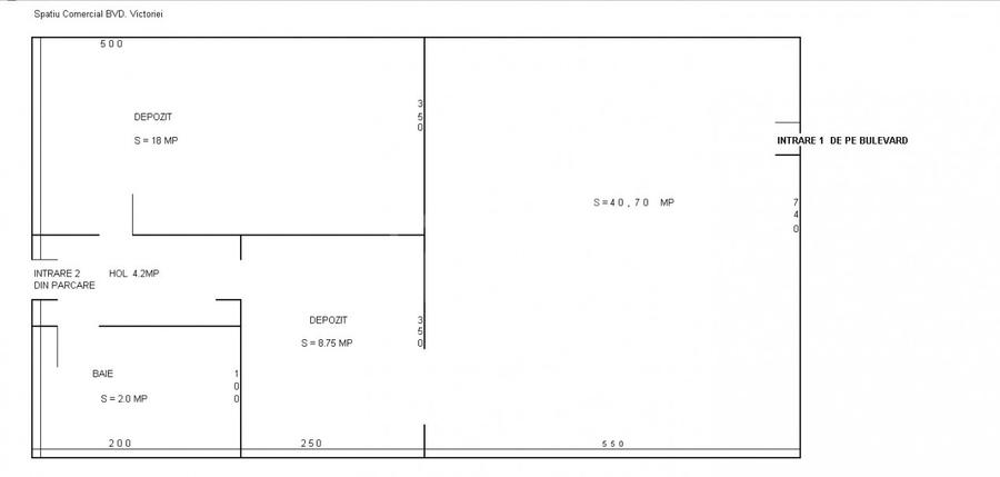 Spatiu comercial stradal - Bulevardul Victoriei - 5