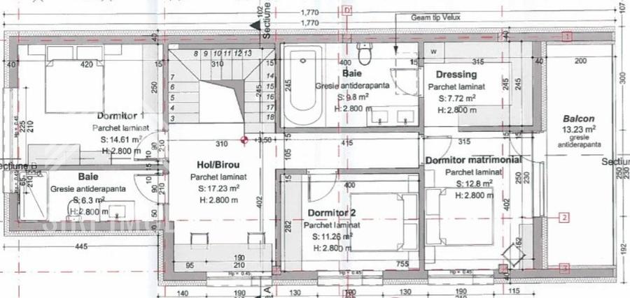Casa individuala 4 camere, cart.Marasti, zona Farmec ,teren 655mp, gradina 400mp - 6