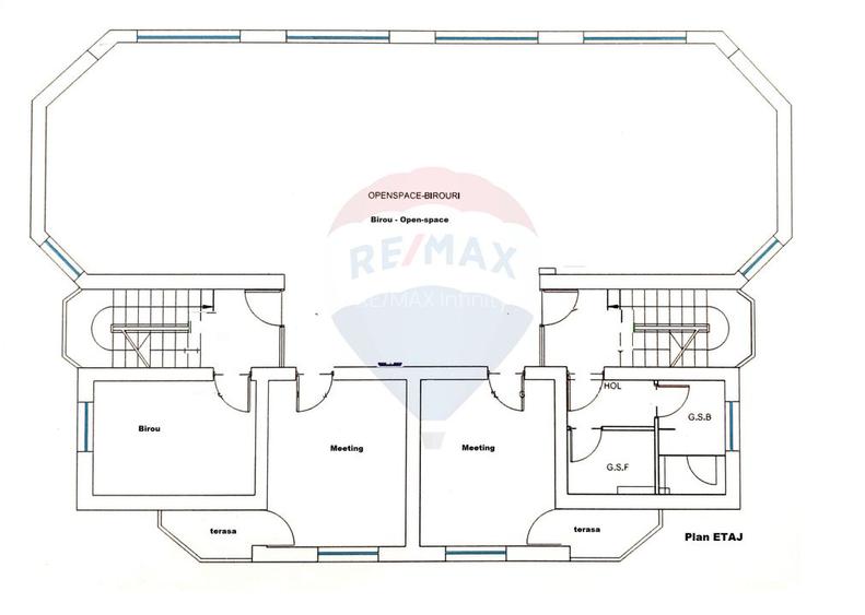 Spatiu birouri de inchiriat 46-120 mp Semicentral. Comision 0% - 9