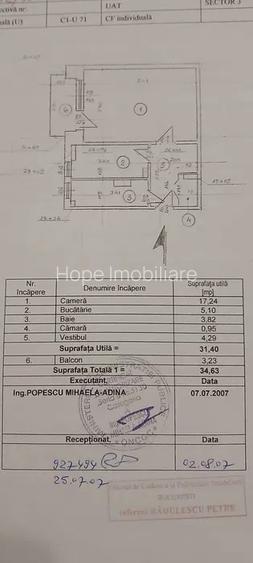 Metrou 1 Decembrie - Garsoniera bloc mixt - 5