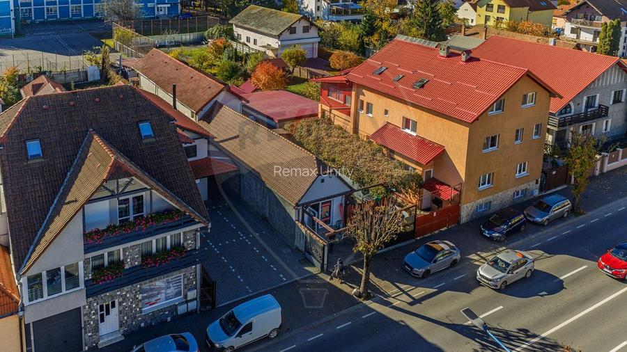 Proprietate mixtă Brașov | Spațiu comercial + locuință | 0% - 55