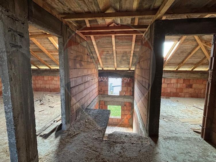 Vilă 6 camere Buftea Central – 195 mp utili, curte, construcție nouă - 17