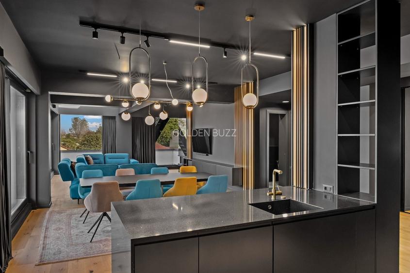 Apartament 3 camere lux | 140 mp | 33 mp terasă | Șos. Petricani - 26