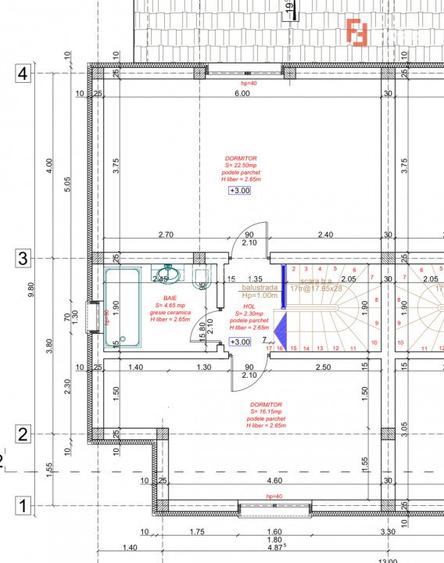 Duplex Mosnita, 4 camere, 2 bai - Asfalt + Toate utilitatile - 6