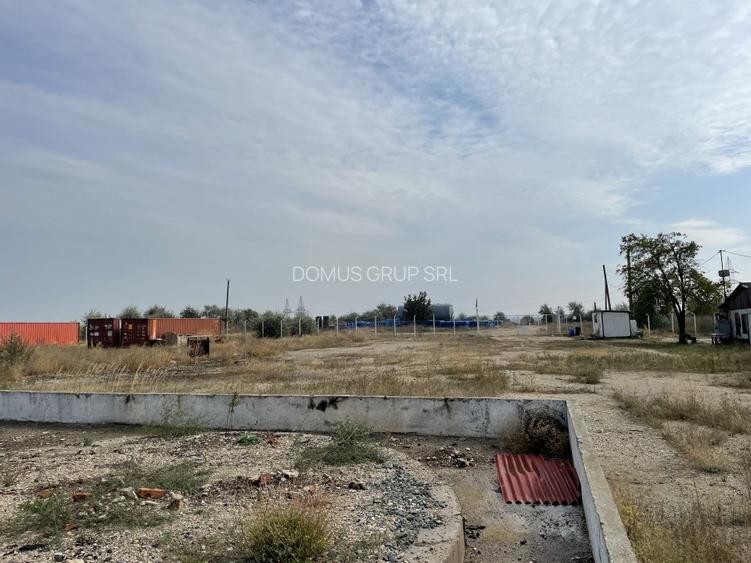 Ovidiu 6 ha teren intravilan construibil îngrădit și platforma betonata. - 11