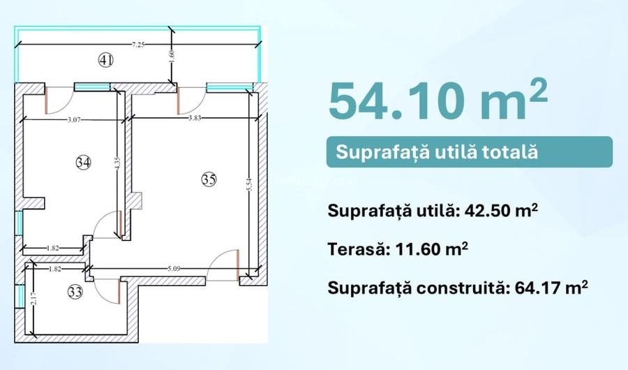 Apartament in complex cu piscina privata si sala de fitness - 8