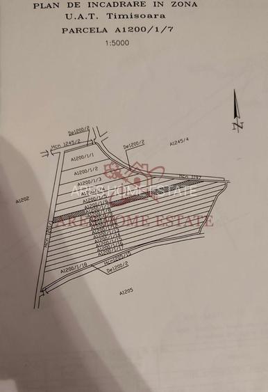 Teren 5.000 mp centura Calea Sagului- Freidorf. Comision 0 - 6