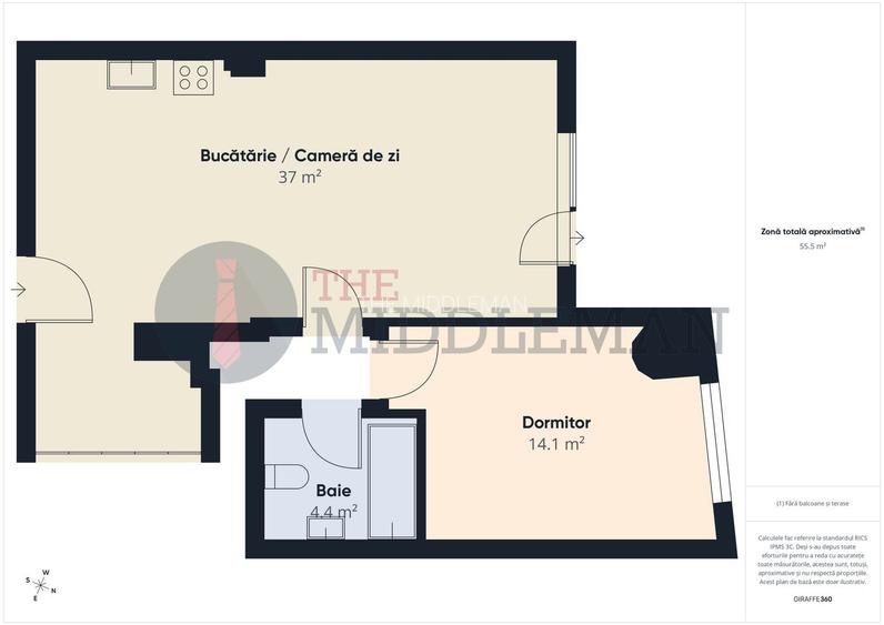2 camere spațios, înălțime 3m | acces rapid metrou Basarab - 10