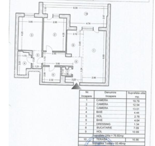 Top Floor | 3 Camere 93.46m2 | Millo Residence Pipera + Loc Parcare - 21