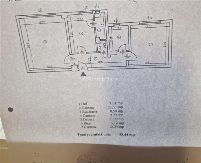 Apartament 3 camere Pridvorului/ Centrala termica - 8
