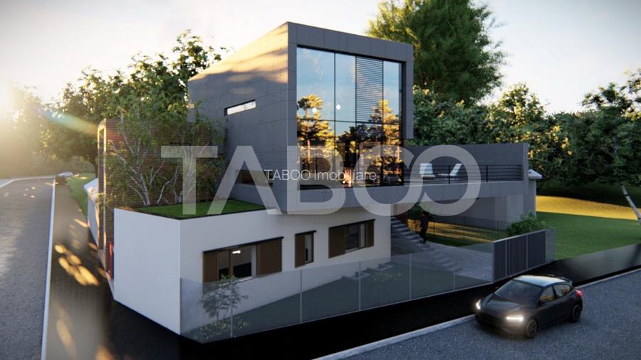 Casa individuala de vanzare cu terasa teren 320 mp zona Centrala Sibiu - 6