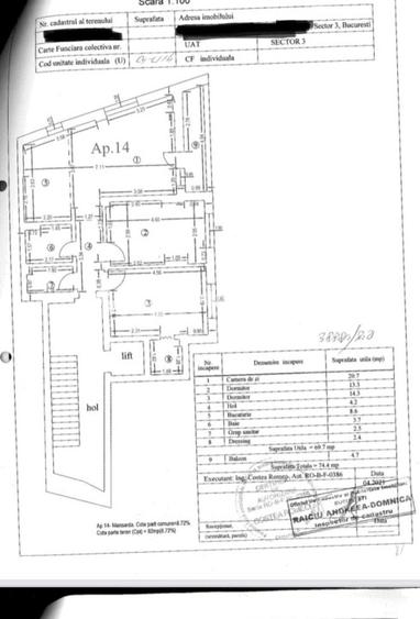 Apartament 3 cam 74MP | Stadion Olimpia | Locuri de parcare |  Bloc nou 2021 | - 30