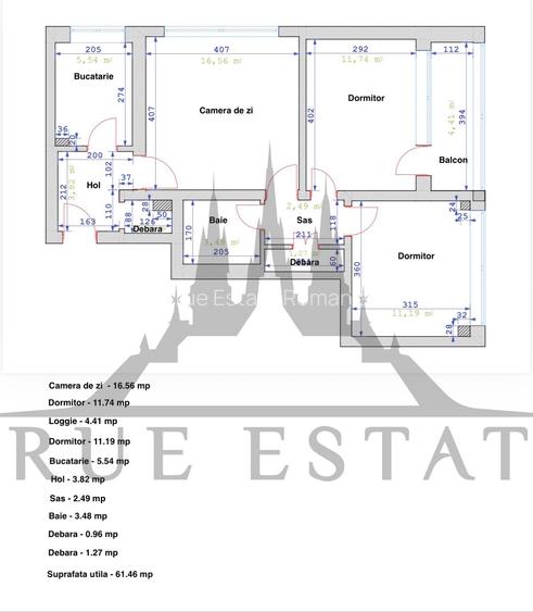 Apartament in zona 1 Mai - Domenii cu vedere pe spate, catre zona de case - 2