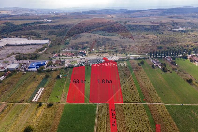 Teren 3 ha in  Deva / DN 7 in zona Hotel Alaska, Deva, jud. HD - 2