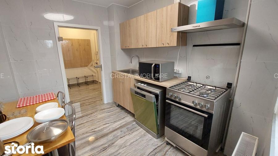Apartament 2 camere renovat 2022, etaj 2/7, balcon închis,  Metrou Titan 2 min - 5