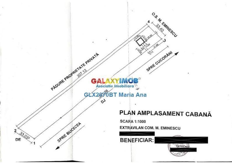 Teren Padure 6.500 mp., la strada, zona Cucorani! - 2