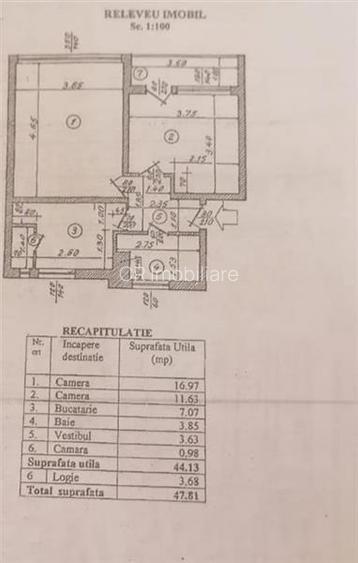 Apartament 2 camere Cantemir/ Necesita renovare - 2