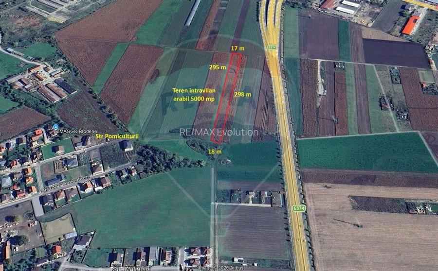 Teren intravilan, 5000 mp, Stupini, str Pomiculturii - 9