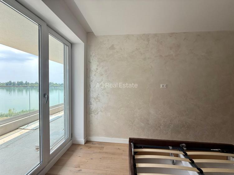 2 CAMERE CU 2 BAI 72mp Etaj 4 Partial Mobilat Lebada Lake Residence - 8