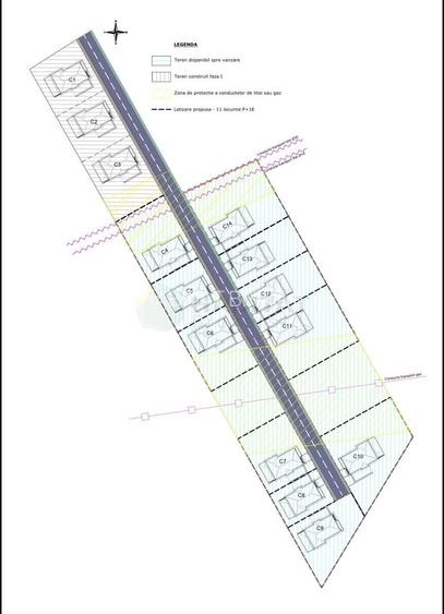 Teren autorizat 11 vile în Corbeanca, lângă Padure - 3