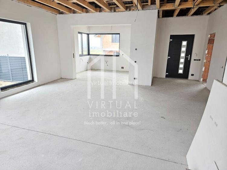 Casa individuala pe un singur nivel - 120 mp, teren 390 mp - 4