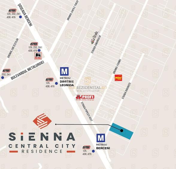 Studio modern de vanzare, ansamblu rezidential, Popesti - acces metrou - 20