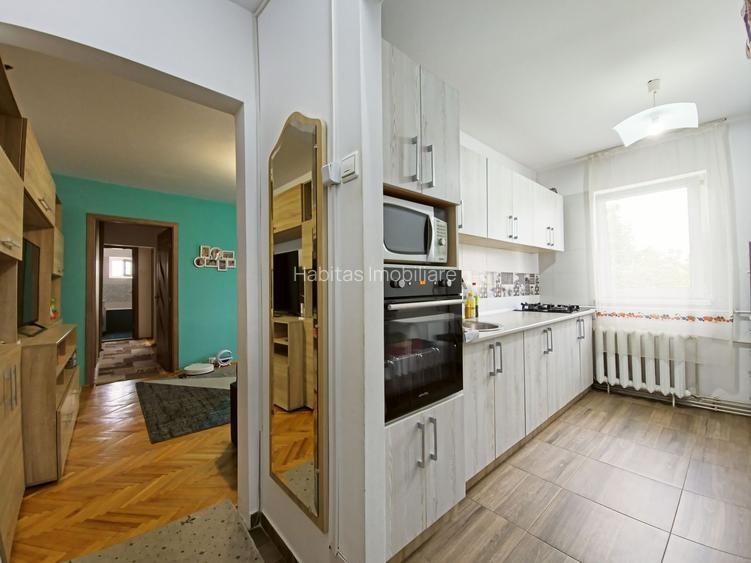 Apartament cu 3 camere, mobilat si utilat, zona Retezat Manastur - 9