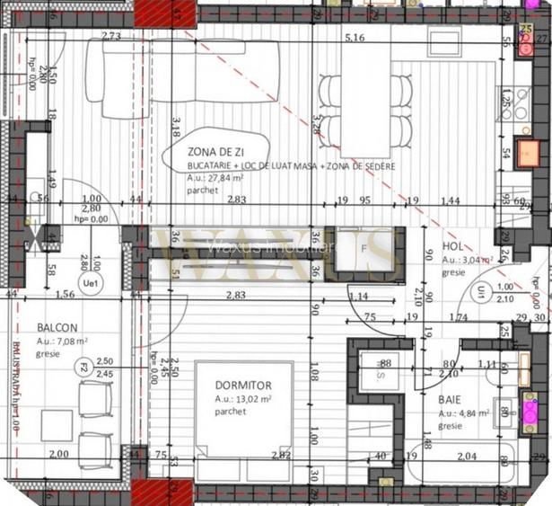 Apartament Finisat - SU 49MP I Parcare I TVA INCLUS I CF - Zona Vivo - 4