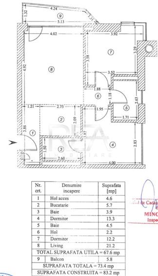 Apartament 3 camere de Inchiriat - 20