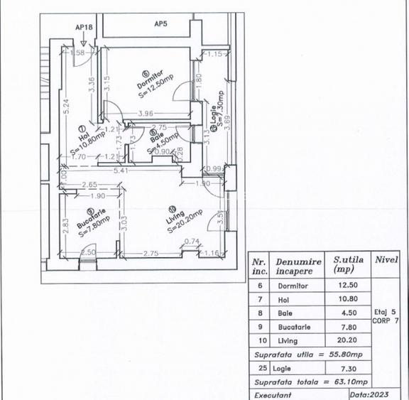 Apartament 2 camere | 55,8 mp utili | Logie 7,3 mp | Parcare | Iris Armoniei - 1