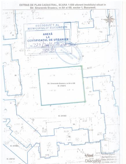 Herastrau - Aviatiei - str. Smaranda Braiescu, teren 1155 mp - 6