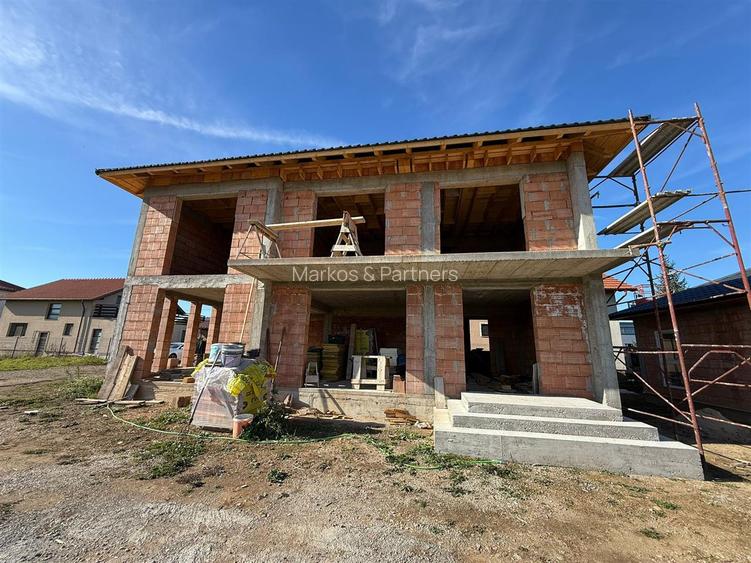 Casa individuala 160MP + Teren 500 MP l Semifinisata l Luna de Sus - 4