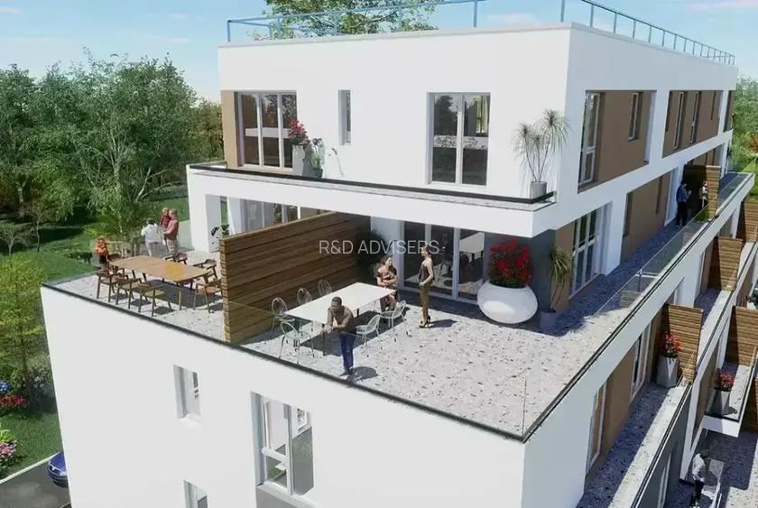 Duplex tip Penthouse cu 4 Camere si Birou | 172 mp - 2