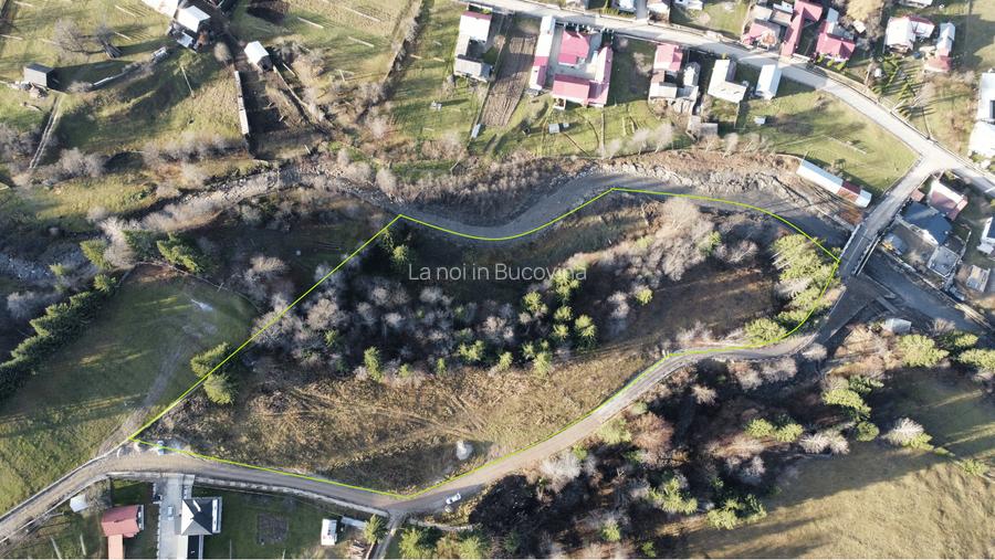 Vindem teren 14927 mp Vatra Moldovitei - Bucovina si parcelam in doua - 4