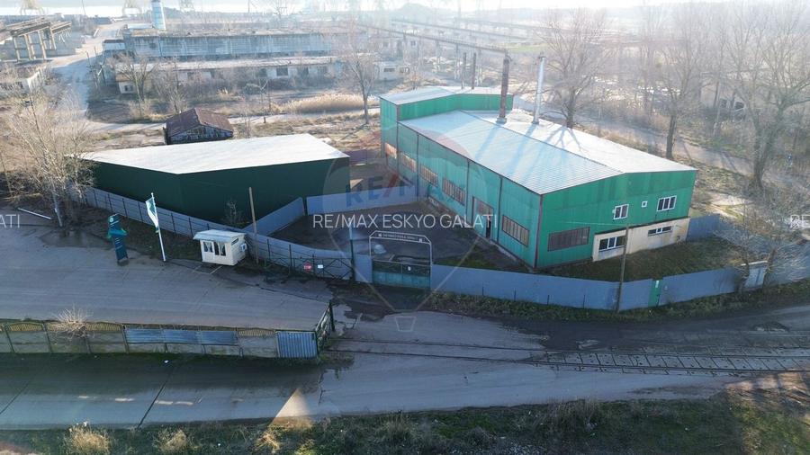 Hală industrială + stație incinerare de vanzare, acces Port I Galati - 13