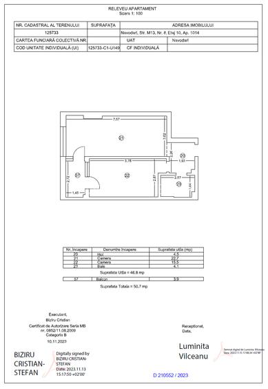APARTAMENT VEDERE PANORAMICA LAC - MAMAIA NORD-NAVODARI - 1