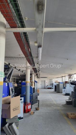 Spatiu industrial 1105 mp ideal pentru severe/ data center/backup date. - 9