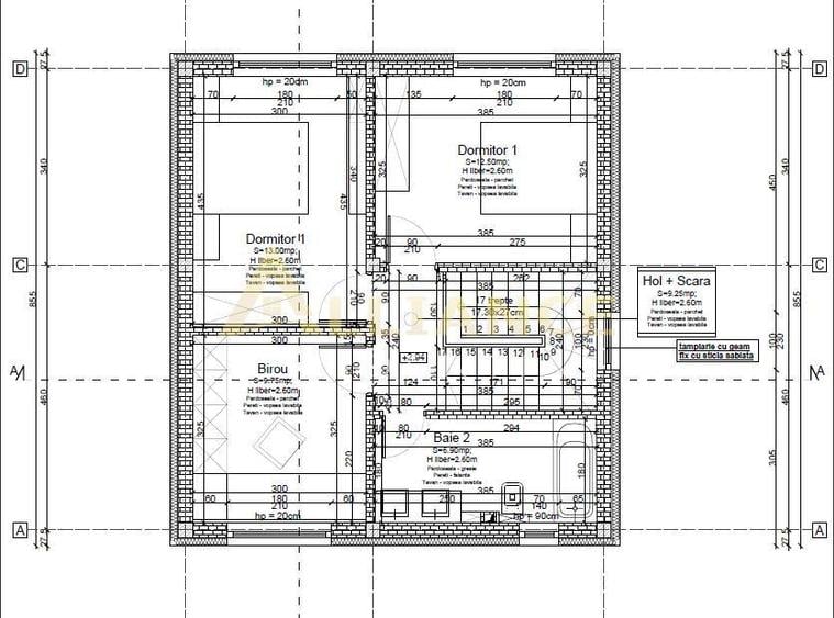 {STRADA MIORITA} Vila individuala cu 4 camere | 120 MPU + Teren 309 MP