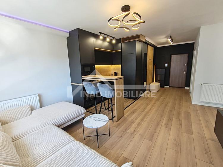Apartament cu 2 camere, mobilat modern, parcare, Strada Tineretului